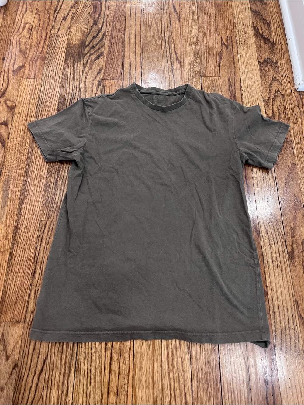 Kith Men’s Short Sleeve T-Shirt Crewneck Cotton Olive Green Size XS